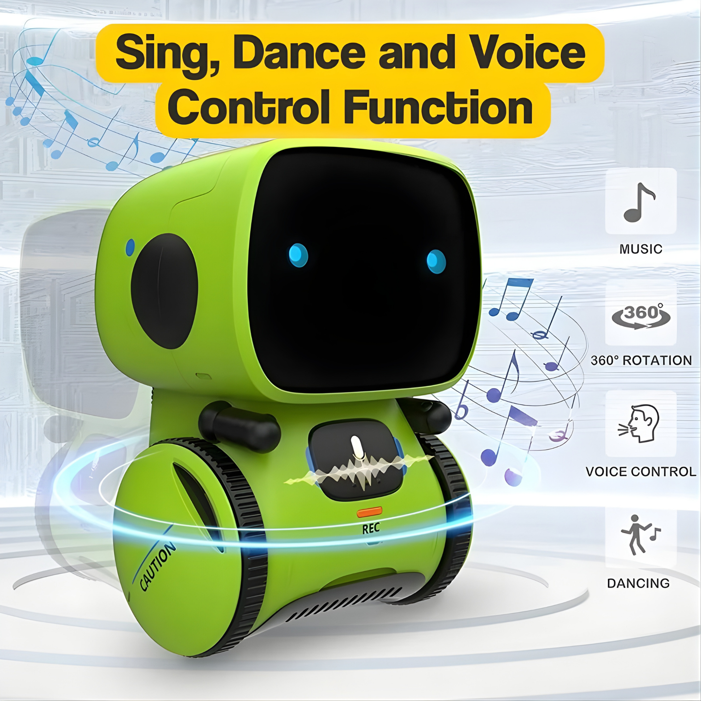Verida™ - Voice Repeat Robot Toy